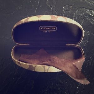 Coach Sunglasses/ Glasses Case